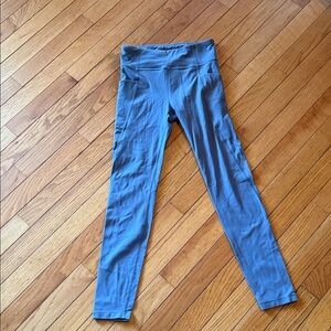 Athleta Kids Leggings in Soft Blue